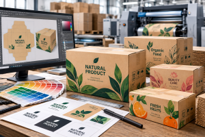 Thiết Kế & In Logo Thùng Carton