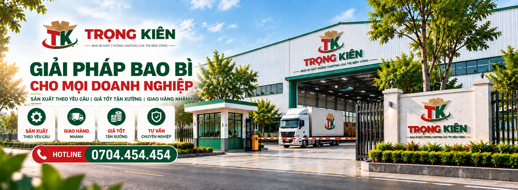 Banner Trọng Kiên Carton