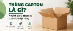 Thùng Carton Là Gì? Những Điều Cần Biết Trước Khi Đặt Hàng